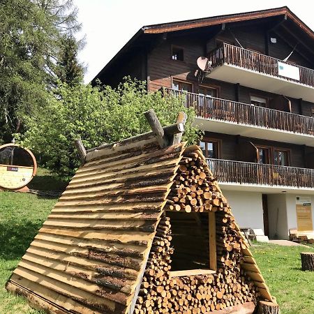 Laerchenwald Lodge Bellwald Exteriör bild