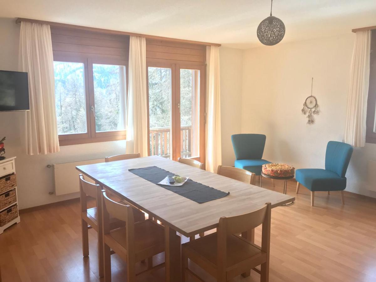 Laerchenwald Lodge Bellwald Exteriör bild
