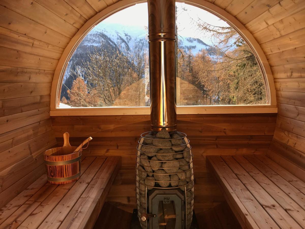 Laerchenwald Lodge Bellwald Exteriör bild