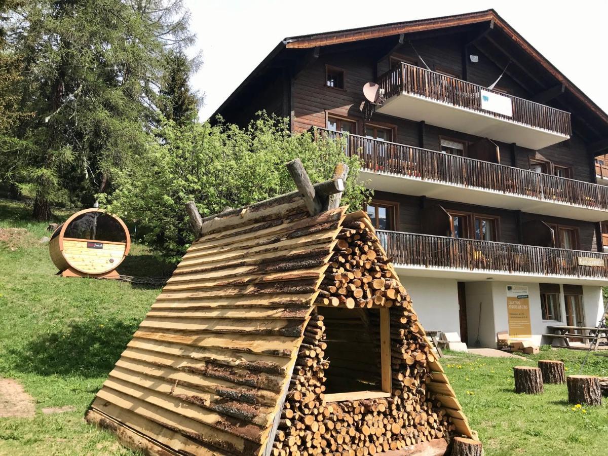 Laerchenwald Lodge Bellwald Exteriör bild